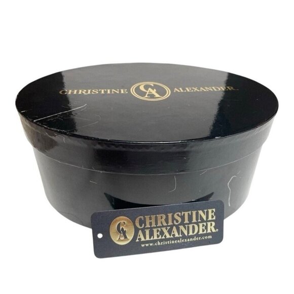 Christine Alexander Swarovski Leather Belt With Silver Buckle & Accents main image 6